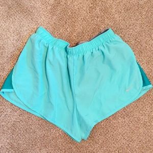 Nike Dri-Fit Turquoise Shorts M